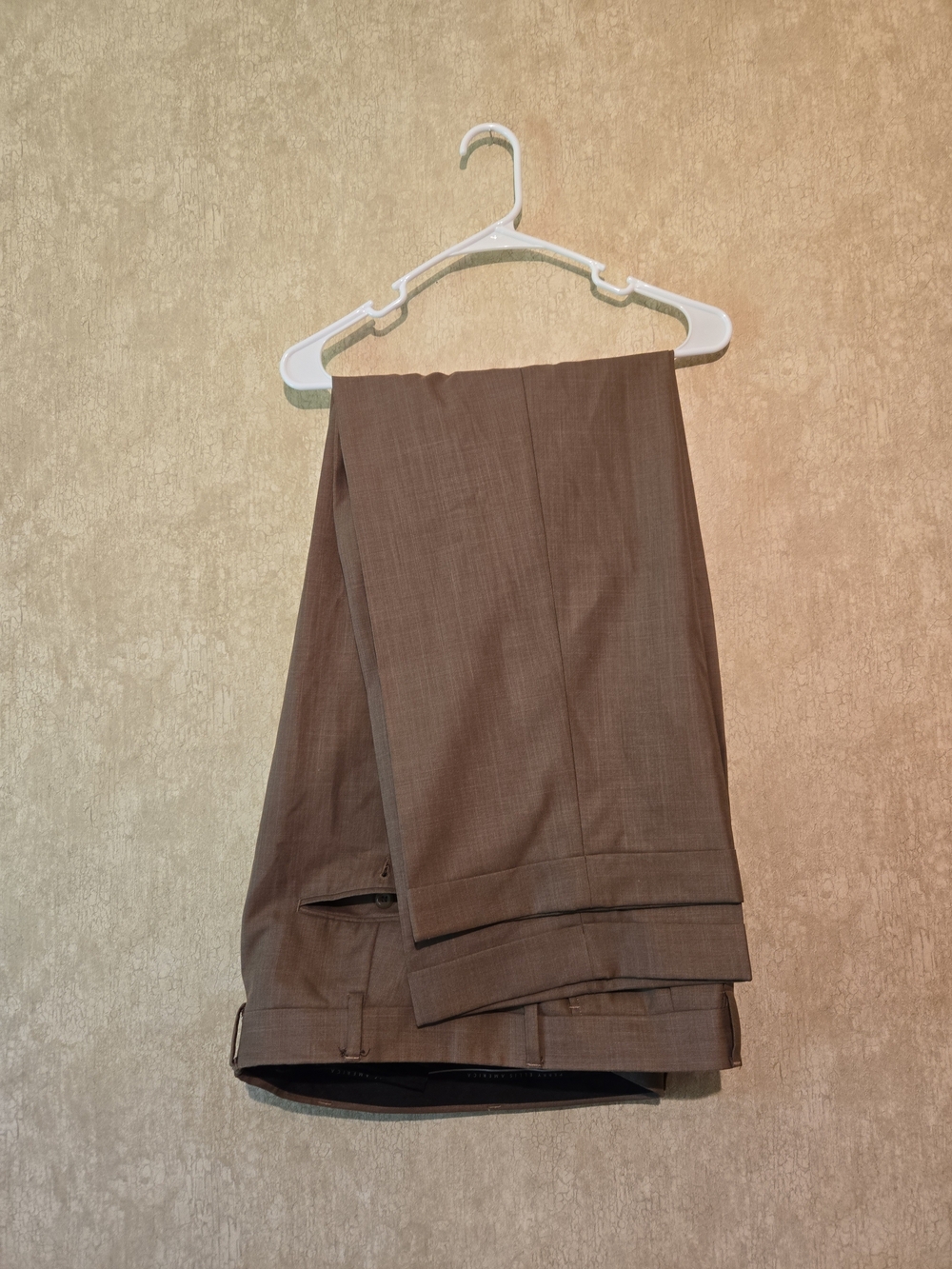 Perry Ellis Men's Classic Dress Pants in Brown Size 42x32